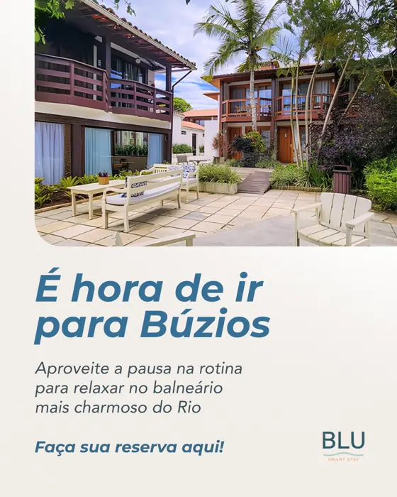 Anúncio do Grupo BZ com casa em Búzios