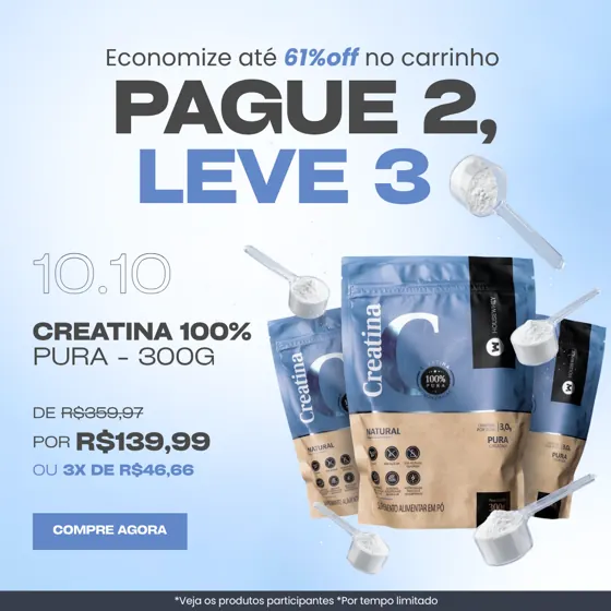Anúncio Pague 2 Leve 3 de whey paçoca Housewhey