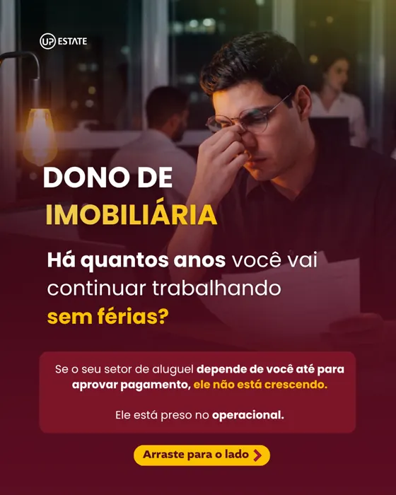 Carrossel Dono de imobiliária da Up Estate