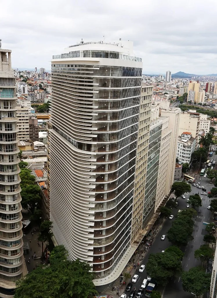 Vista aérea do P7 Criativo