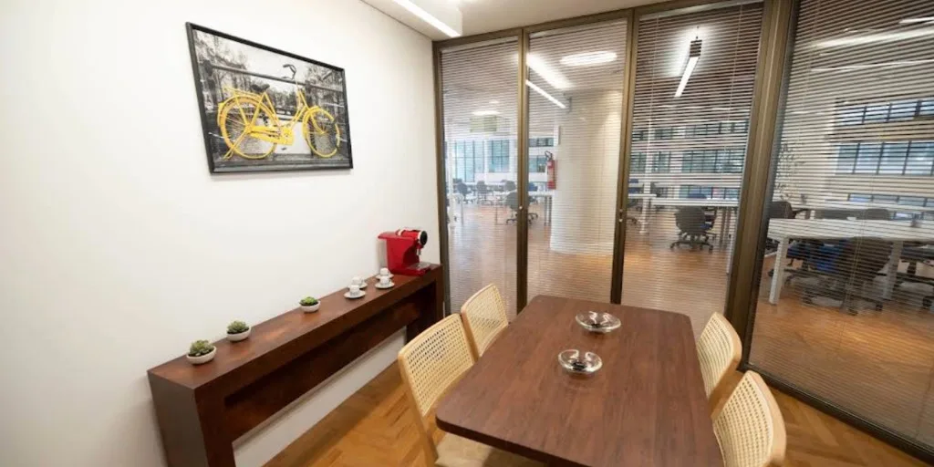 Sala de reunião no P7 Criativo
