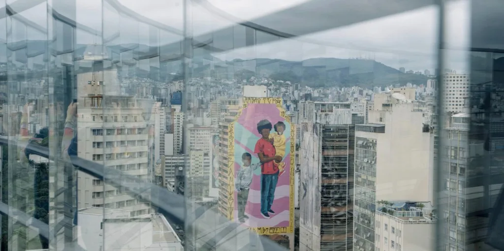 Vista de Belo Horizonte a partir do escritório